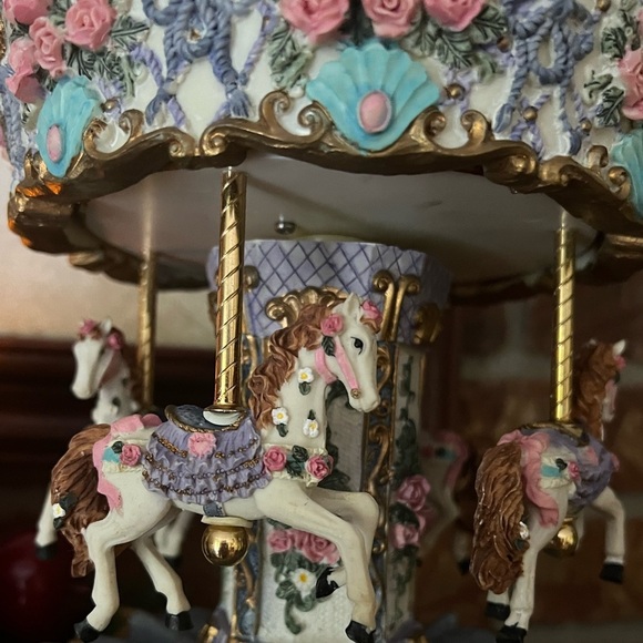 💙 Rare Vintage 1970’s Victorian Large Carousel Horse - Picture 17 of 17